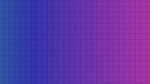 Abstract gradient rectangle with a dark grid overlay on black background Video stock 335117502