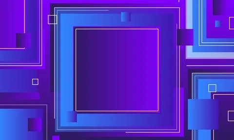 Abstract gradient rectangles background. 库存插图