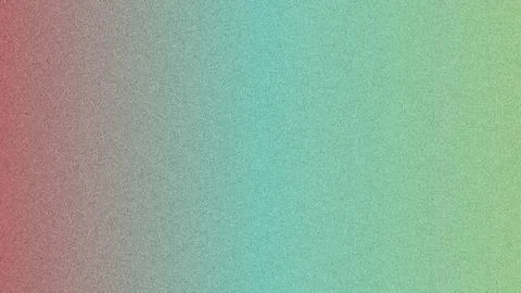 Abstract gradient of red to green with textured noise effect Stock Illustration
