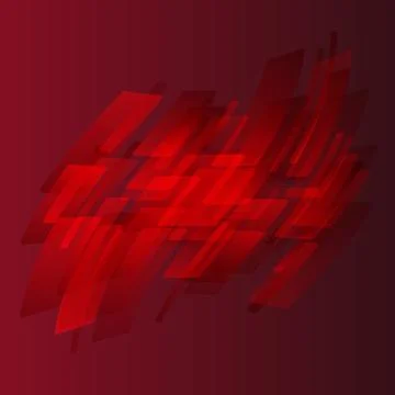 Abstract gradient red grey square futuristic pattern cover artwork background. Illustrazione stock