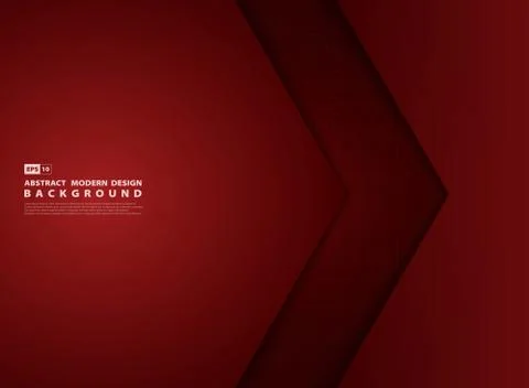 Abstract gradient red template overlap modern design cover. Stock Illustration