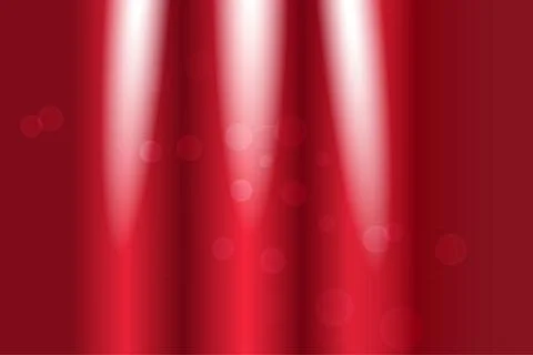 Abstract gradient red vector background with directional three light, waves a Ilustración de archivo