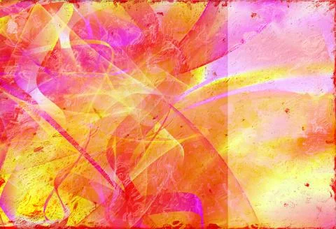 Abstract gradient ribbon template Stock Illustration