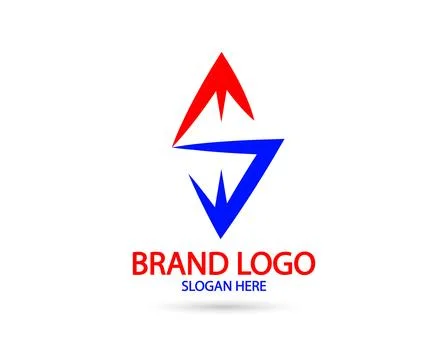 Abstract Gradient S Logo. Letter S Logo vector design Stock Illustration