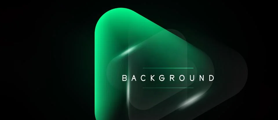 Abstract gradient shape dominates dark background. Text BACKGROUND centered 库存插图
