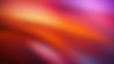 An abstract gradient with smooth transitions of warm orange, red, and purpl.. Illustrazione stock
