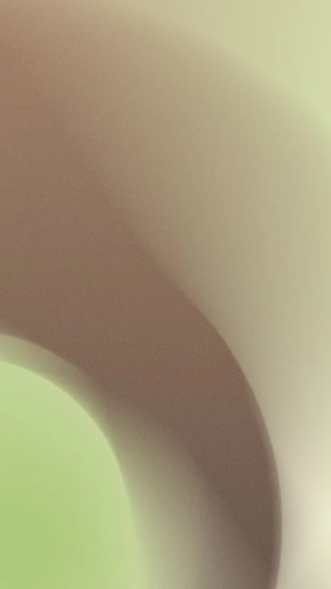 Abstract gradient with soft brown, green curves. Seamless loop background. 4K Stock Footage 309956590