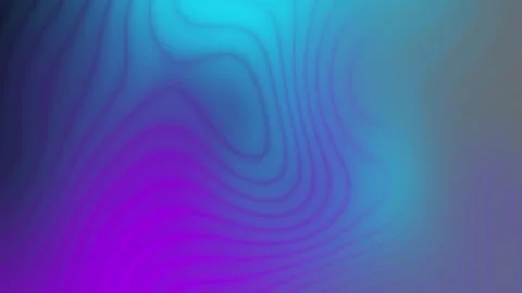 Abstract Gradient with Soft Glowing Contour Waves Futuristic Flowing Lines Stock Footage 345383171
