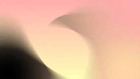 Abstract gradient with soft orange and gray curves. Seamless loop background. Stock Footage 309058893