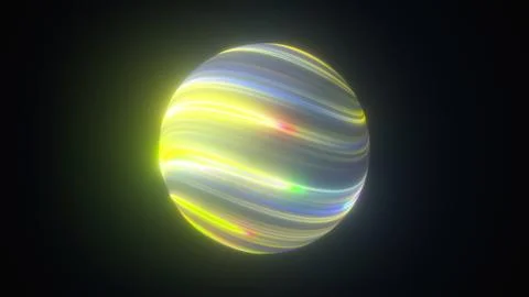 Abstract gradient sphere Stock Illustration