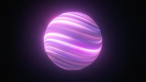 Abstract gradient sphere Stock Illustration