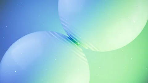 Abstract Gradient Spheres Ripple Effect Modern 3D Animation Loop Stock Footage 332667767