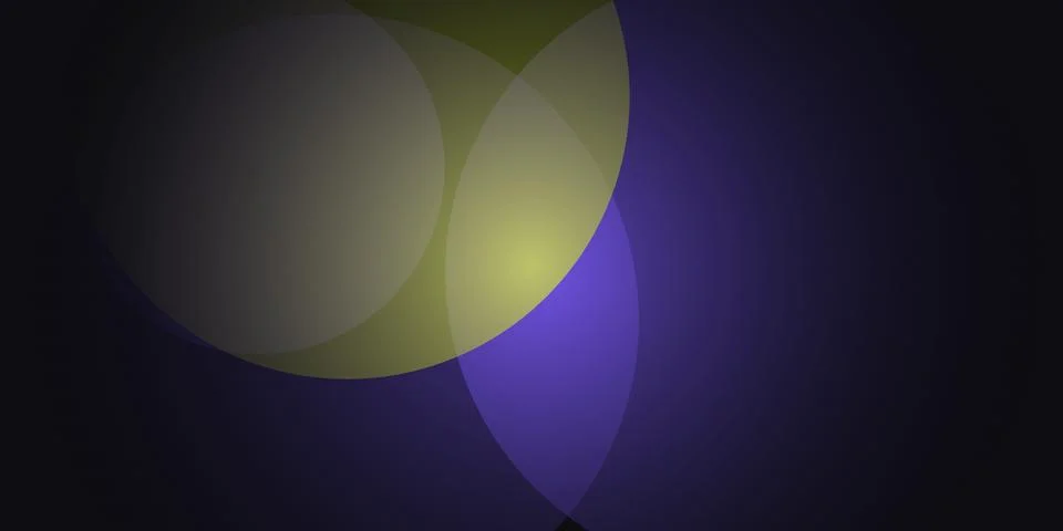 Abstract gradient spheres with soft lighting Stock Illustration