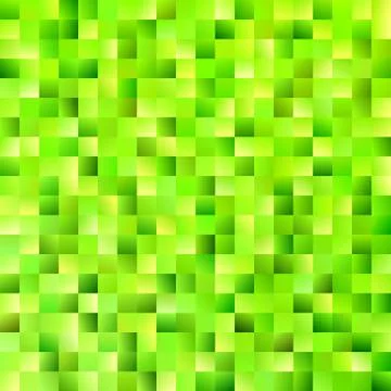 Abstract gradient square background design from green squares 스톡 일러스트