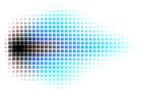 Abstract gradient squares fading into white background texture pattern 스톡 일러스트