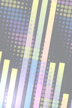 Abstract Gradient Stripes with Dot Pattern Stock Photos