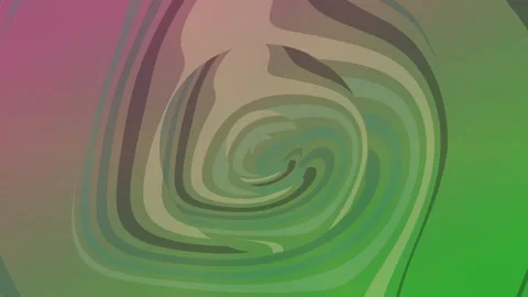 Abstract gradient swirl with muted green and pink tones, gentle motion Video stock 331500513