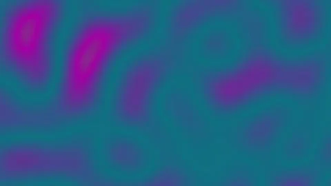 Abstract gradient swirls blend electric purple and deep teal hues Stock Illustration