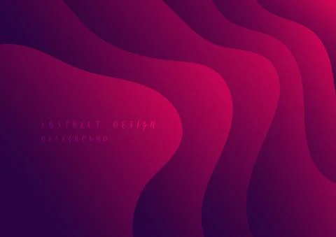 Abstract gradient template design decorative artwork shape. Stock Illustration