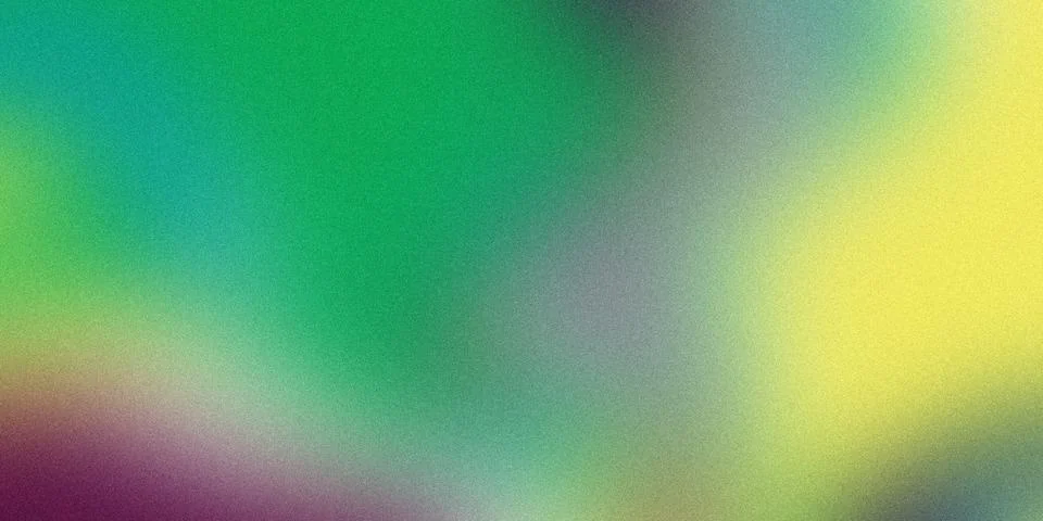 Abstract Gradient Texture in Vibrant Green, Yellow, and Blue Tones Stock Photos