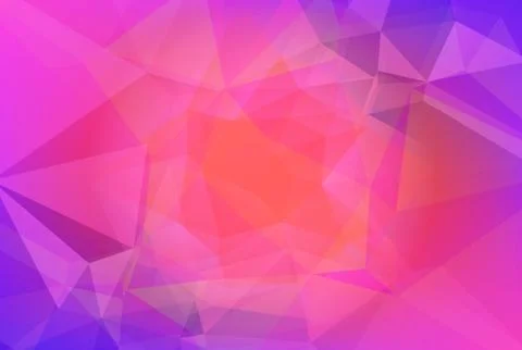 Abstract gradient triangle background Stock Illustration