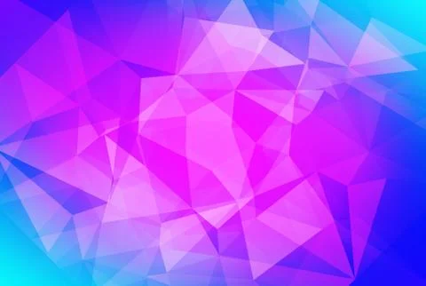Abstract gradient triangle background Stock Illustration