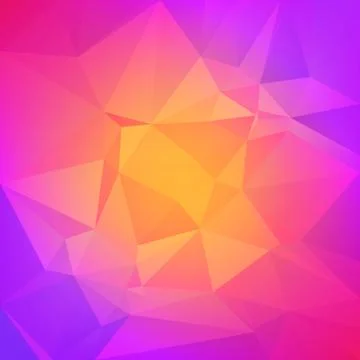Abstract gradient triangle background Stock Illustration