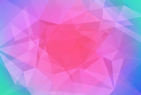 Abstract gradient triangle background Stock Illustration