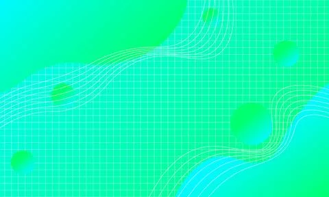 Abstract gradient wave and lines background. Vector illustration. イラスト素材