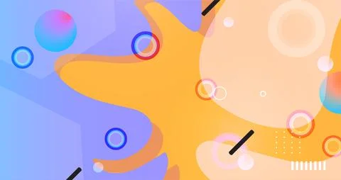 Abstract gradient wave background. Gradient fluid shapes composition. Beaut.. Stock Photos