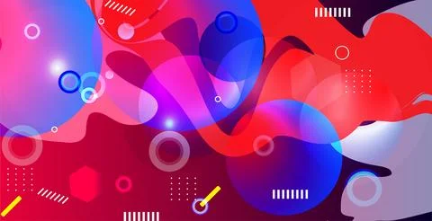 Abstract gradient wave background. Gradient fluid shapes composition. Beaut.. Foto stock