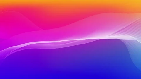 Abstract Gradient Wave Background lines or Textures in Looped Animations Stock Footage 288430634
