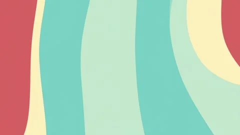 Abstract Gradient Wave Background lines or Textures in Looped Animations Stock Footage 288433651