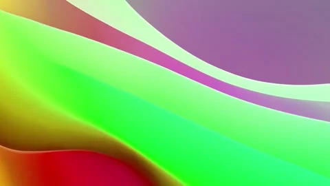 Abstract Gradient Wave Background lines or Textures in Looped Animations Stock Footage 288434578