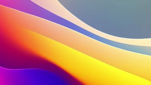 Abstract Gradient Wave Background lines or Textures in Looped Animations Stock Footage 288434581