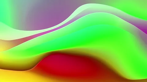 Abstract Gradient Wave Background lines or Textures in Looped Animations Stock Footage 288434770