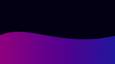 Abstract gradient wave background, with smooth fluid, motion in purple, and blue Video stock 338189003