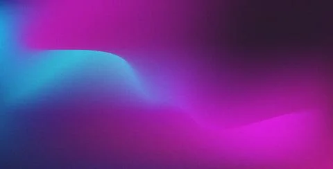 Abstract gradient wave of blue and purple with subtle grain texture backgroun Stock Illustration