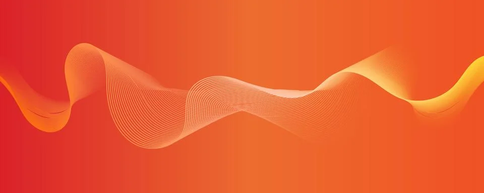 Abstract gradient wave bold multicolored wavy stripes line web background イラスト素材