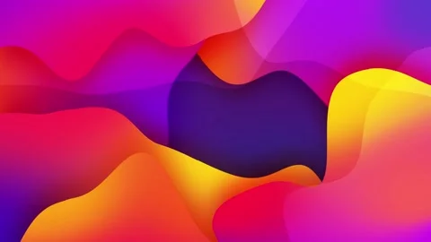 Abstract gradient wave. Video stock 155364457