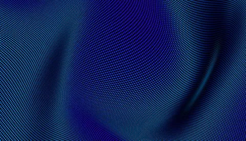 Abstract gradient wave of particles. Digital background. Futuristic vector Illustrazione stock