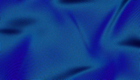 Abstract gradient wave of particles. Digital background. Futuristic vector Stock Illustration