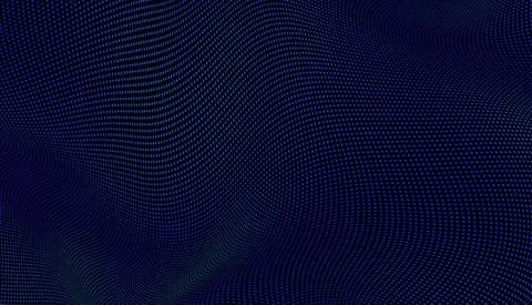 Abstract gradient wave of particles. Digital background. Futuristic vector イラスト素材