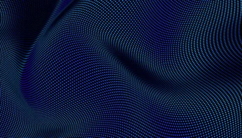 Abstract gradient wave of particles. Digital background. Futuristic vector Stock Illustration