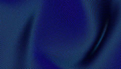 Abstract gradient wave of particles. Illustrazione stock