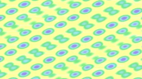Abstract gradient wave pattern background seamless loop video Stock Footage 333442373