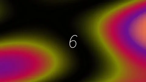 Abstract gradient wave pattern background loop, modern vibrant digital design Stock Footage 342116238