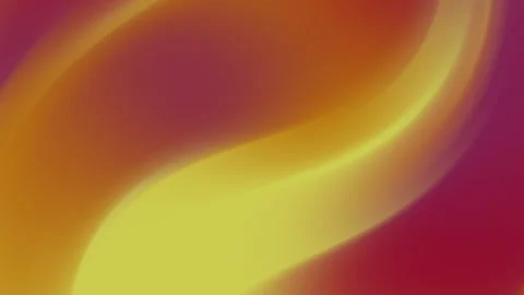 Abstract gradient wave patterns in yellow, orange, and magenta Video stock 338368094