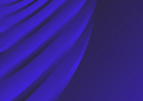 Abstract gradient waves background and folds. 3D illustration in gentle paste イラスト素材