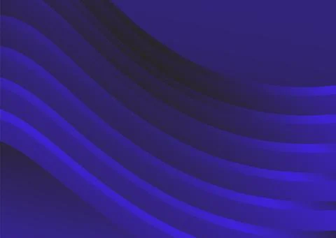 Abstract gradient waves background and folds. 3D illustration in gentle paste Stock Illustration